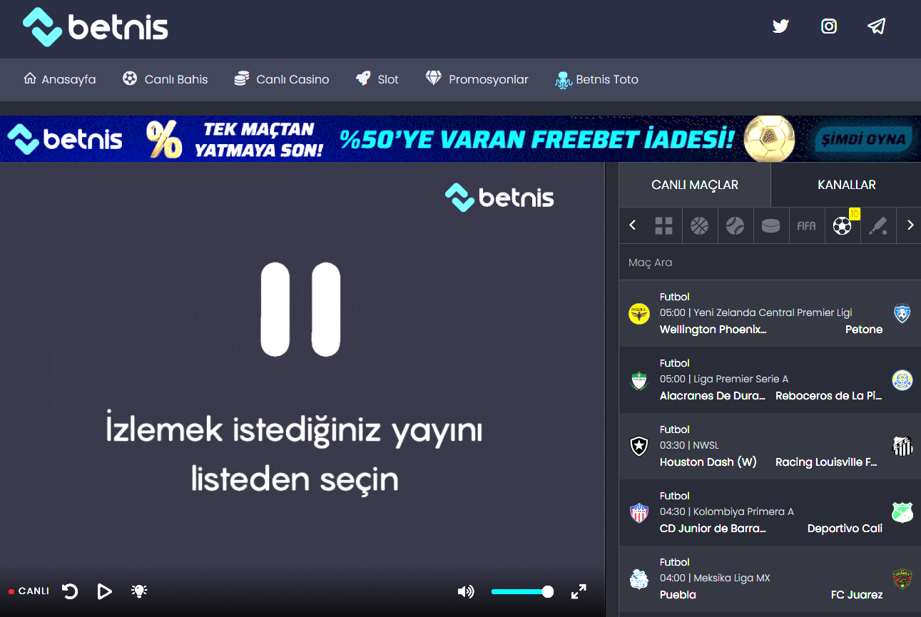 Betnis TV (Canlı)